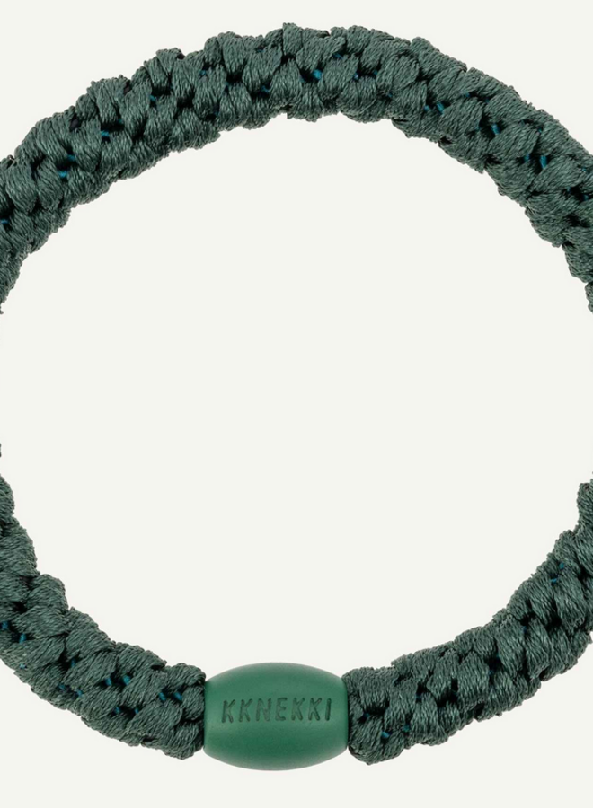 KKNEKKI - Peacock blue Haarband en armband