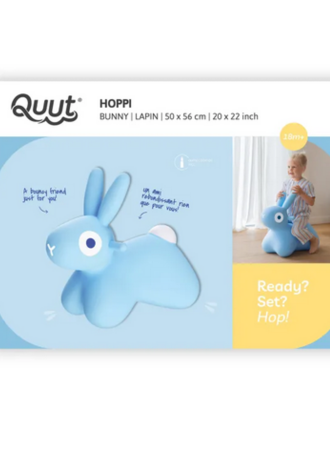 Quut Hoppi - Bouncing Bunny Blue