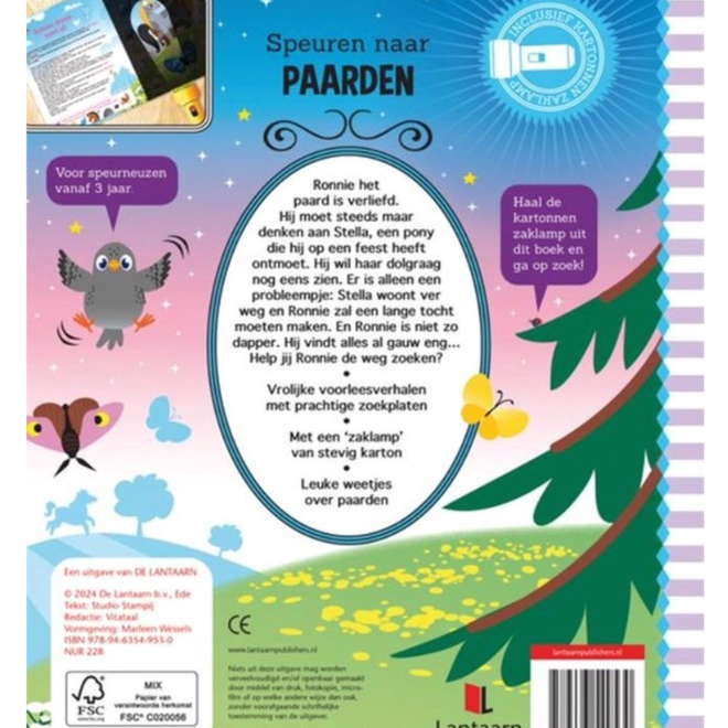 Speuren naar paarden - Zoekboek