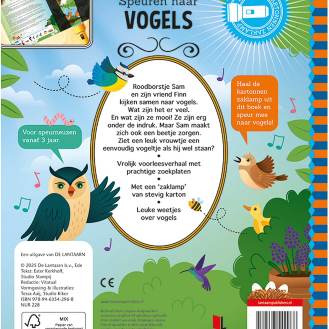 Speuren naar vogels - Zoekboek