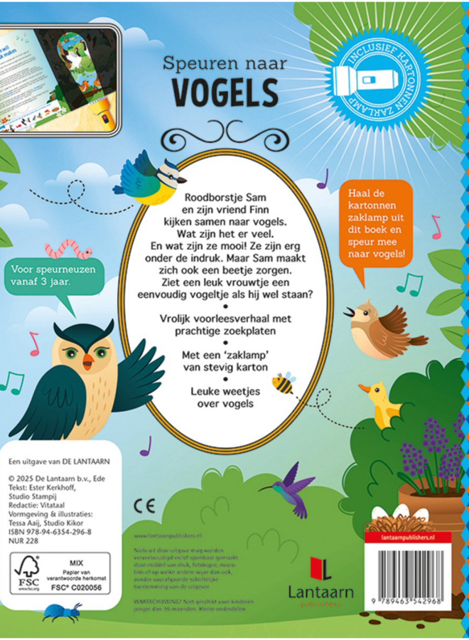 Speuren naar vogels - Zoekboek