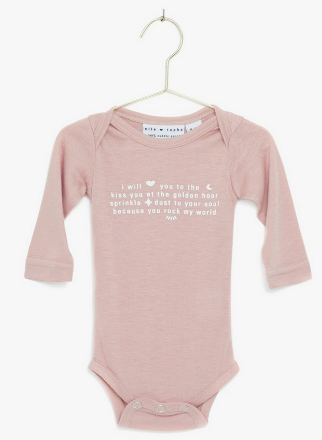 Elle and Rapha - Pastel body 'To the moon'