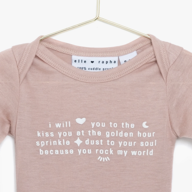 Elle and Rapha - Pastel body 'To the moon'