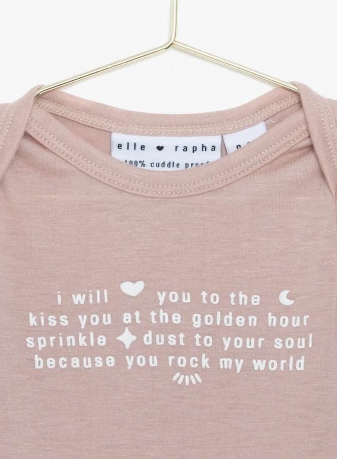 Elle and Rapha - Pastel body 'To the moon'