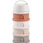 Béaba - Doseerbox met 4 compartimenten Cotton/Terracotta