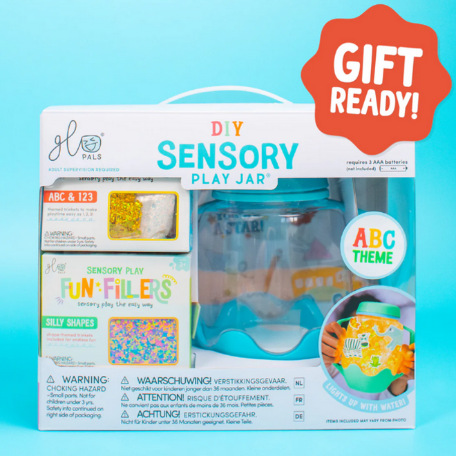 Glopals DIY Jarset blue ABC