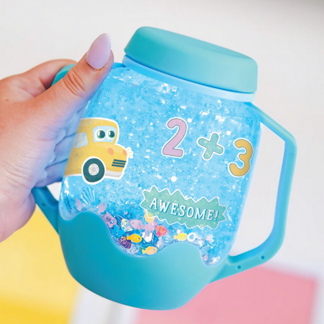 Glopals DIY Jarset blue ABC