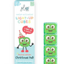 Glo pals light up cubes 4 pieces Christmas LIMITED