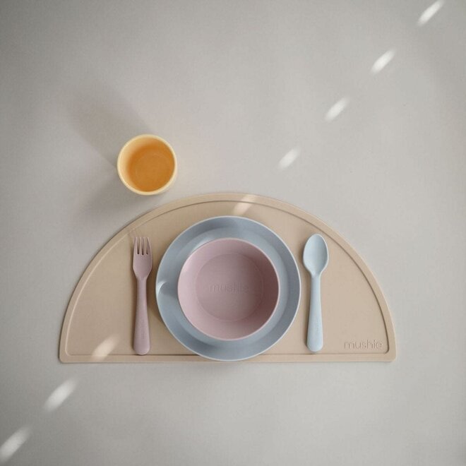 Mushie - Bowl round Lilac (Set of 2)