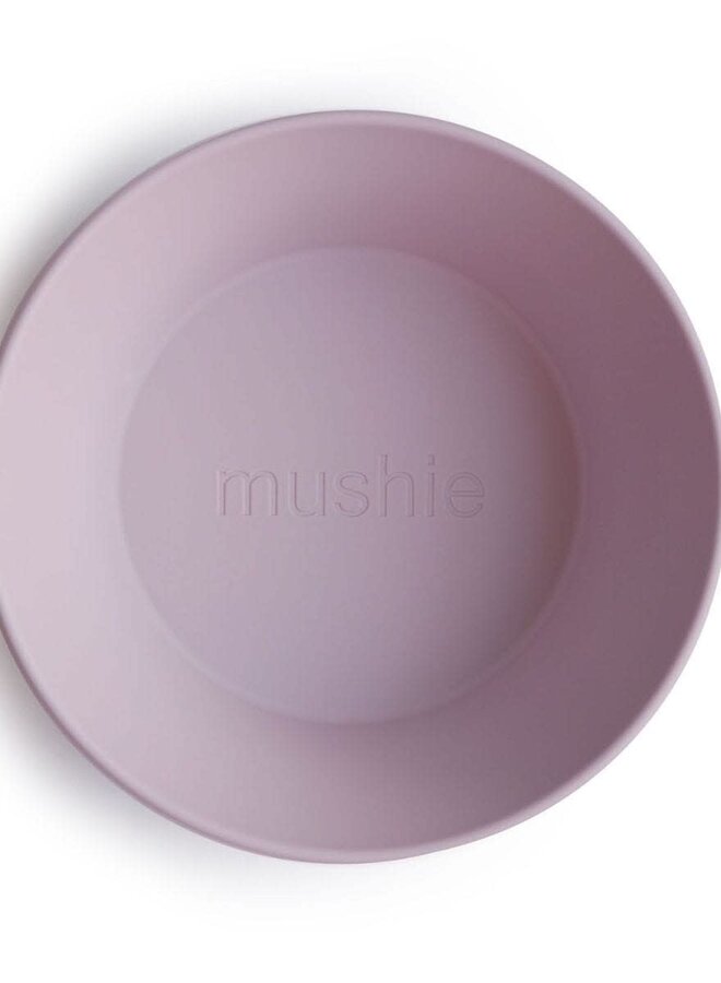 Mushie - Bowl round Lilac (Set of 2)