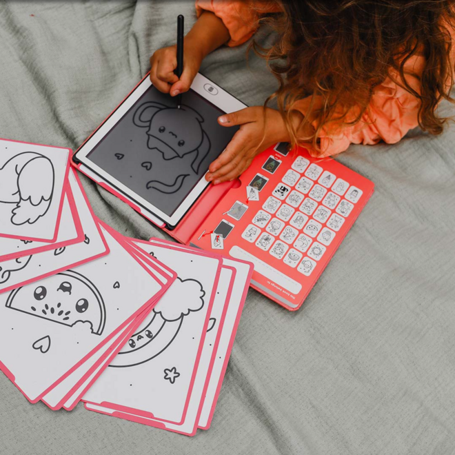 Kidywolf - KIDYDRAW-MINI 30-beeld tekentablet Kawai