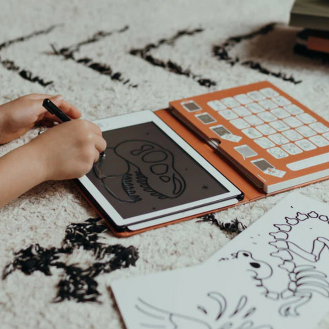 Kidywolf - REFIL KIDYDRAW-MINI Dinosaurussen/Sterrenstelsel