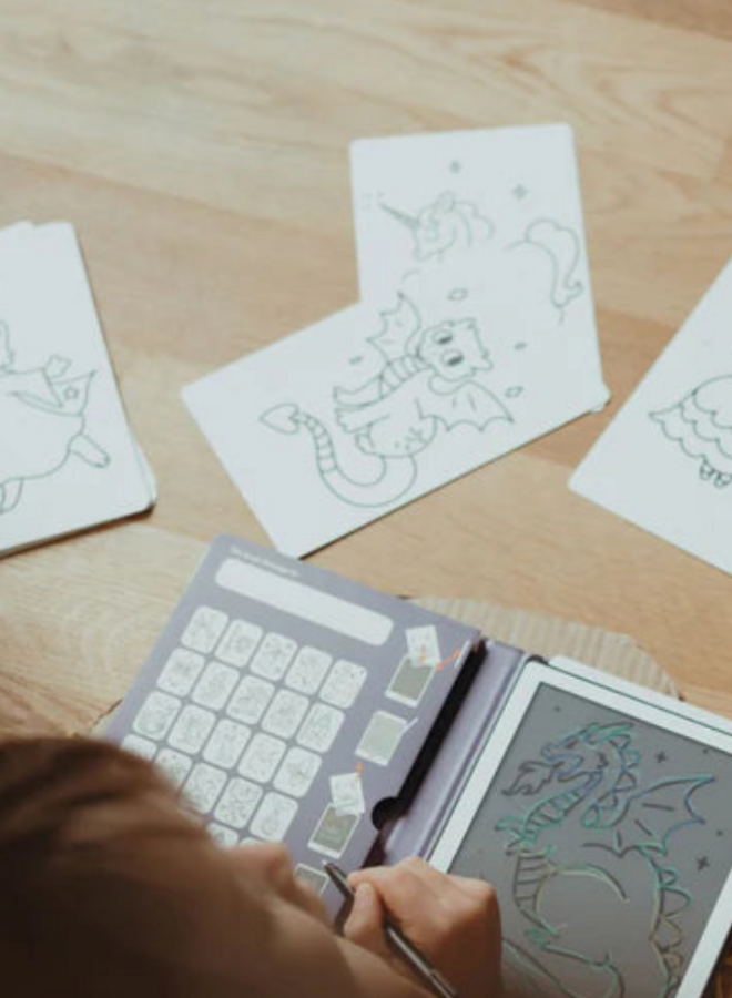 Kidywolf - Refill KIDYDRAW-MINI Er was eens/Dieren