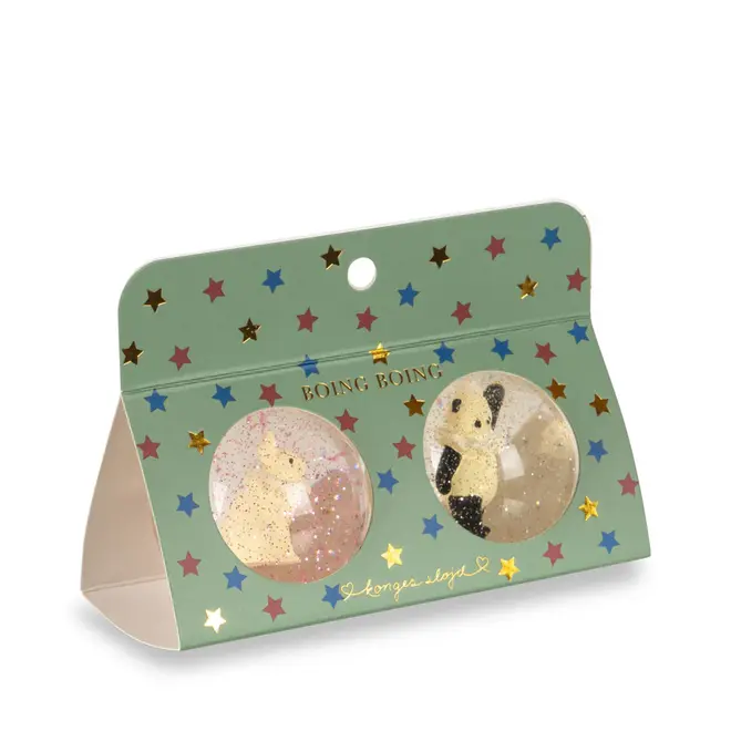 Konges Slojd - Bouncing Balls Sets - Bunny/Panda