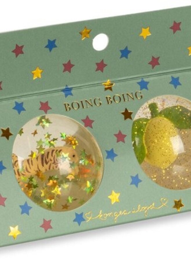 Konges Slojd - Bouncing Balls Sets - Lemon/ Tiger