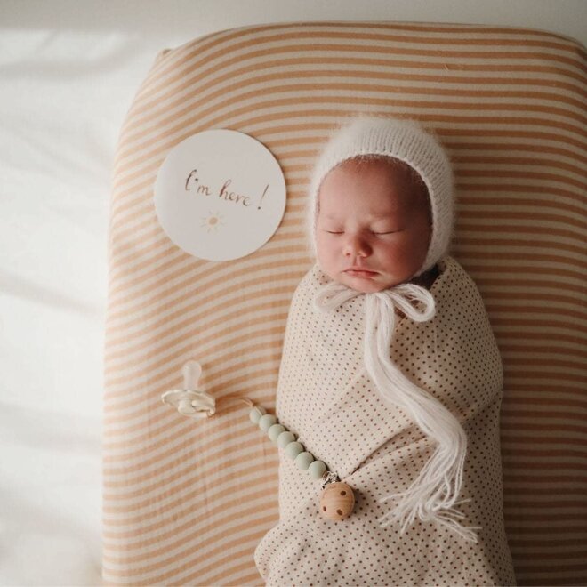 Mushie - Chaîne pour tétine HALO - Sage