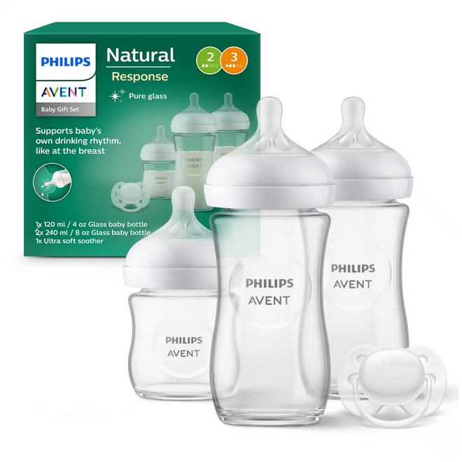 Avent - Starterset Natural 3.0 Glas (Trio)