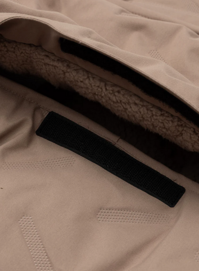 Jollein - Voetenzak Buggy Embossed milky coffee