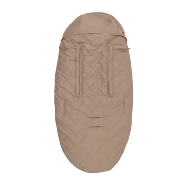 Jollein - Voetenzak Buggy Embossed milky coffee