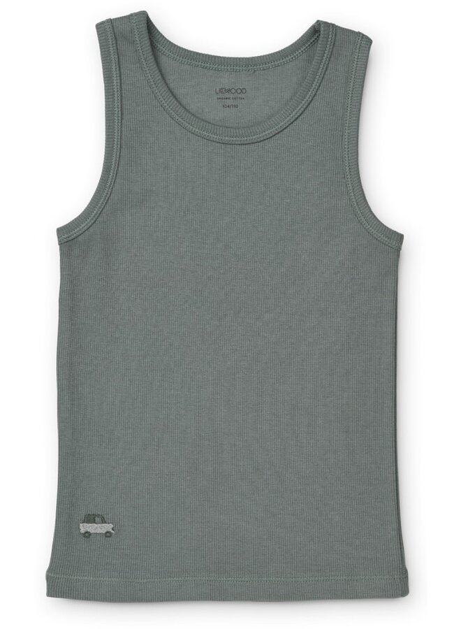 Liewood - Faris printed tank top 2-pack - Vehicles