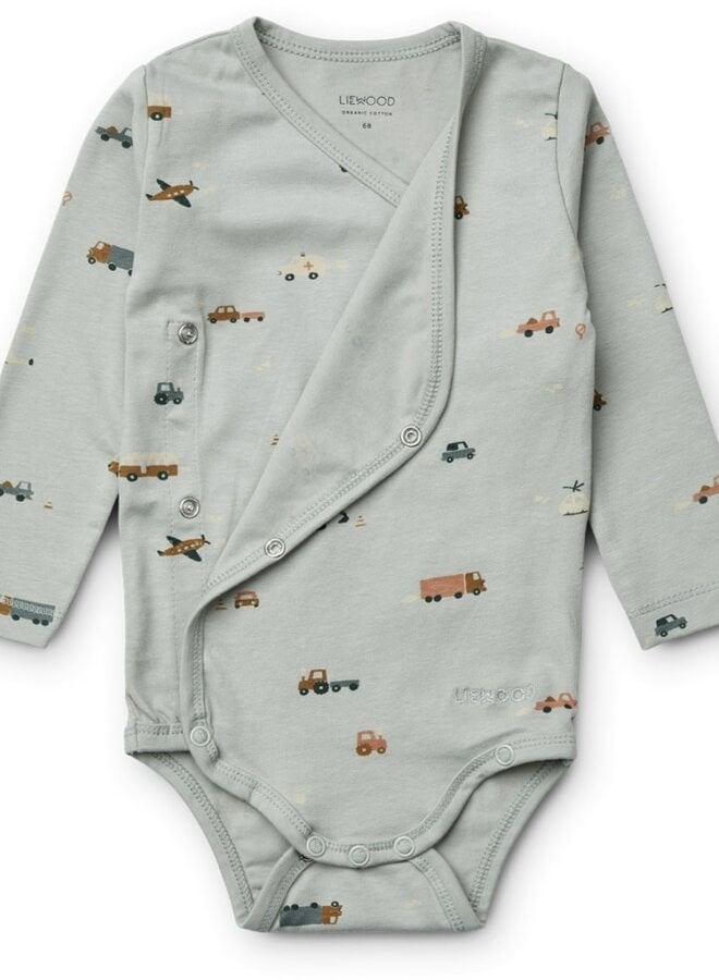 Liewood - Hali body longsleeve - Vehicles