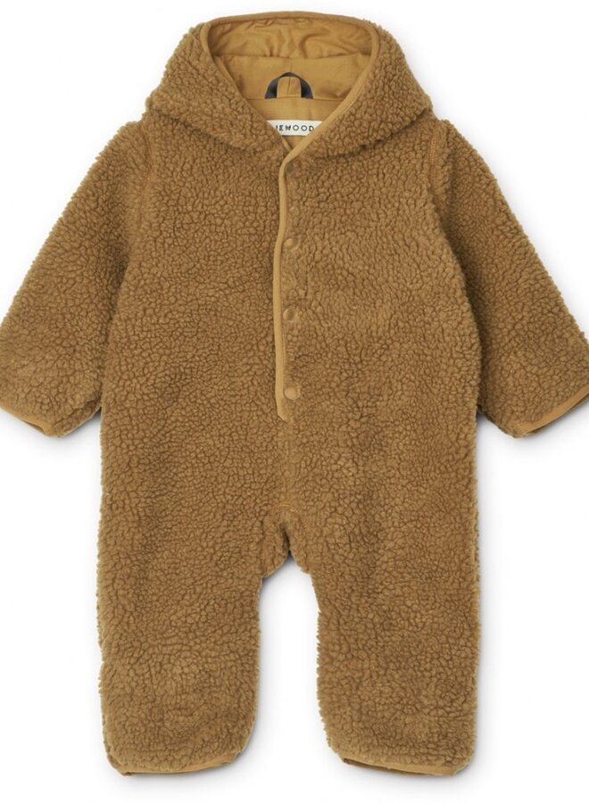 Liewood - Fraser baby jumpsuit - Golden caramel