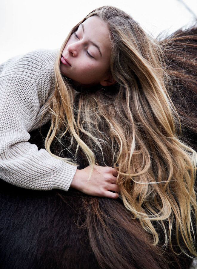 I Dig Denim - Brett knitted sweater cold beige