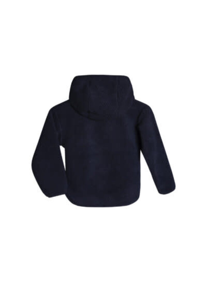 I Dig Denim - Buffalo pile anorak Dark blue