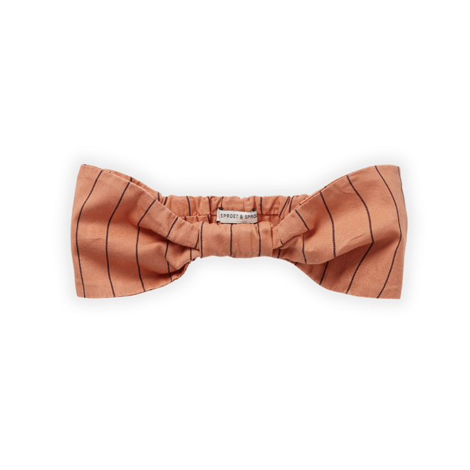 Sproet & Sprout - Woven headband stripe Café