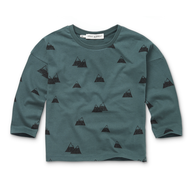 Sproet & Sprout - Loose T-shirt Mountain  Nougat