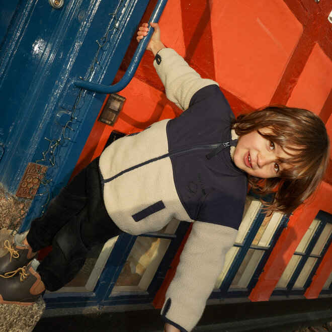 Konges Slojd - Flynn fleece jacket Oxford tan