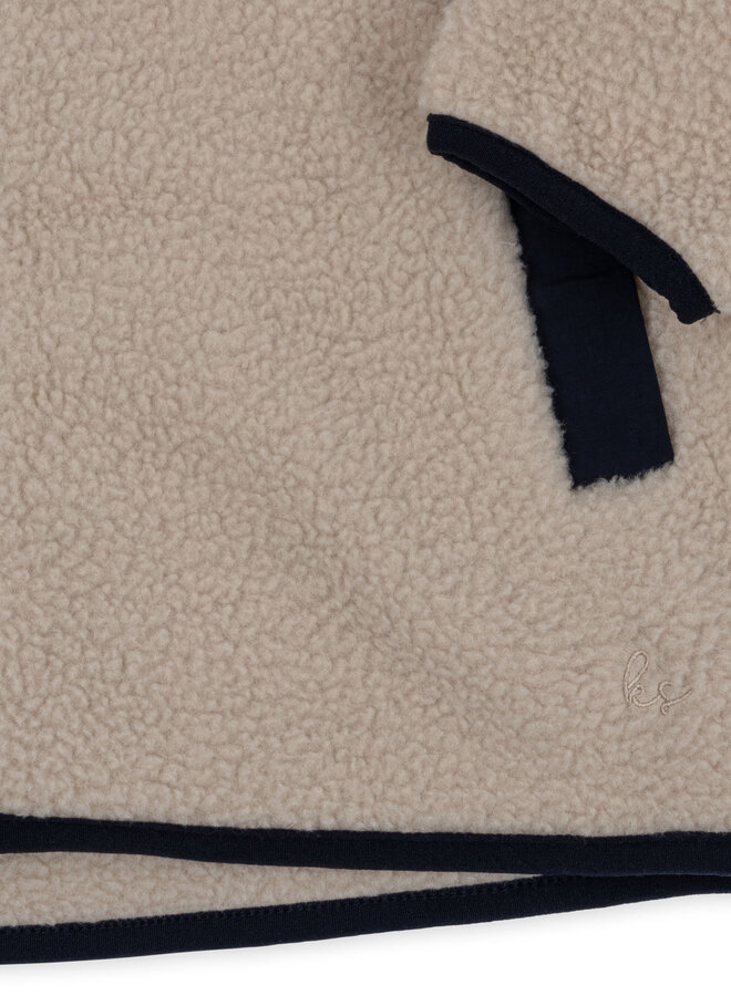 Konges Slojd - Flynn fleece jacket Oxford tan