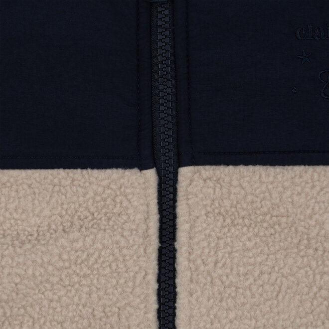 Konges Slojd - Flynn fleece jacket Oxford tan