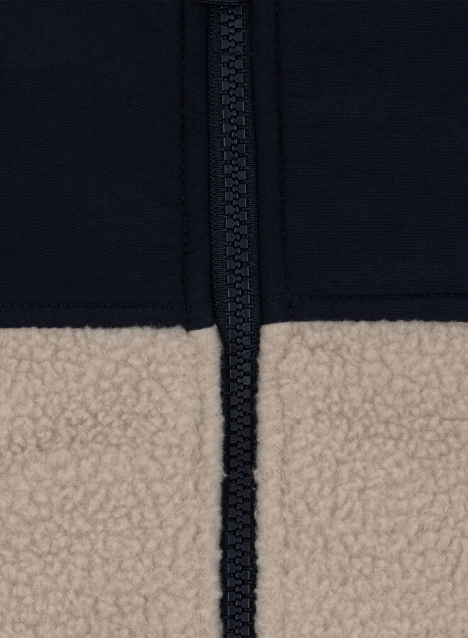 Konges Slojd - Flynn fleece jacket Oxford tan
