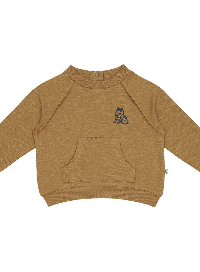 House of Jamie - Baby Raglan Sweater Mustard