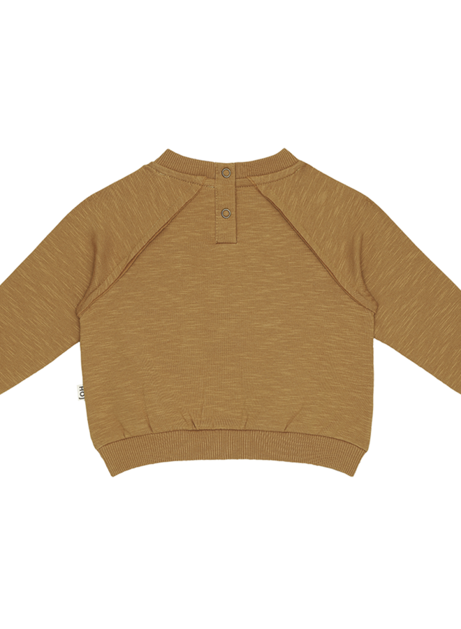 House of Jamie - Baby Raglan Sweater Mustard