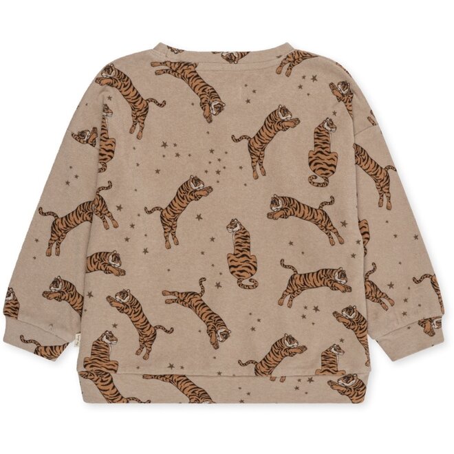 Konges Slojd - Itty sweatshirt Tiger Sand