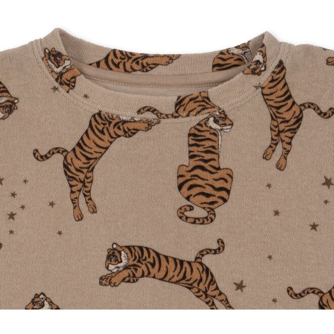 Konges Slojd - Itty sweatshirt Tiger Sand