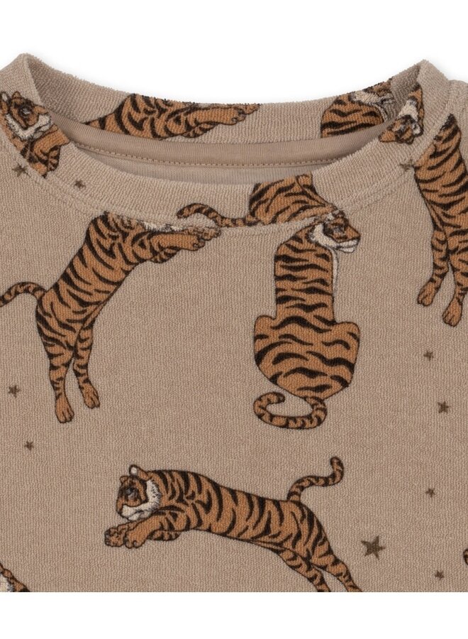 Konges Slojd - Itty sweatshirt Tiger Sand
