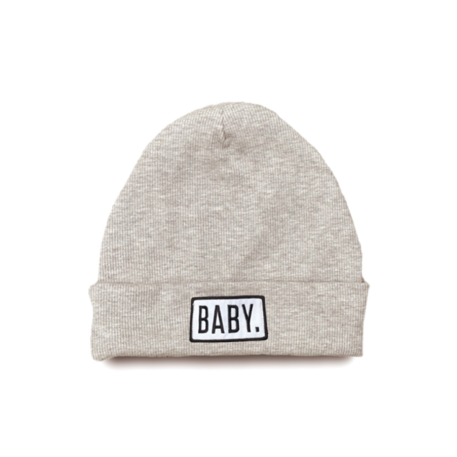 Aai Aai Beanie - Family Grey Oat