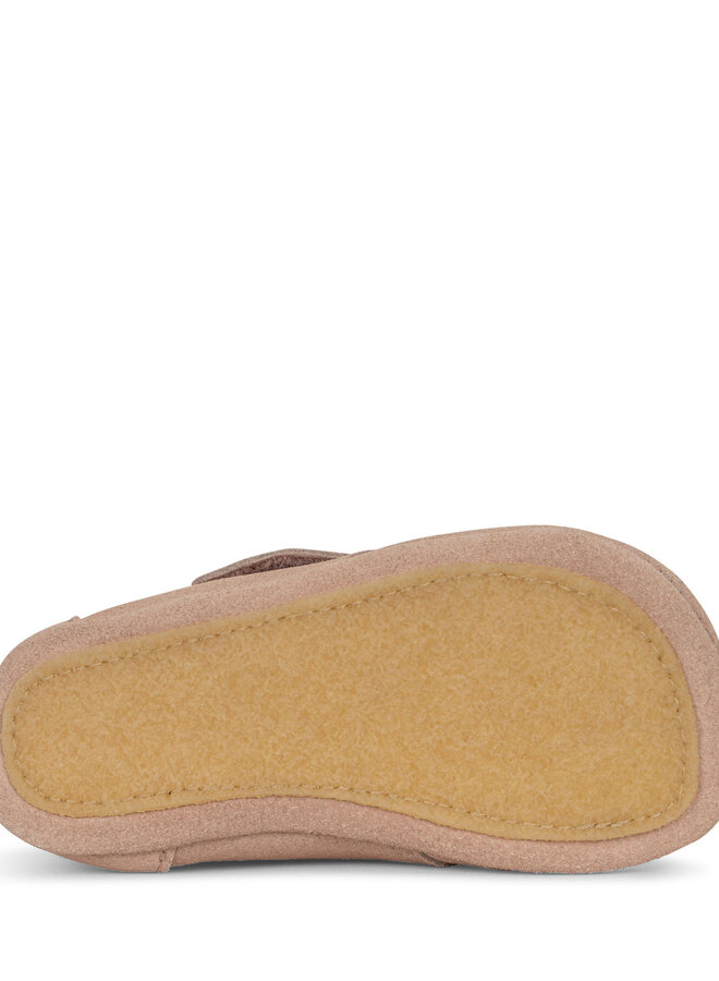 Konges Slojd - Mamour Embroidery footies Dusty pink