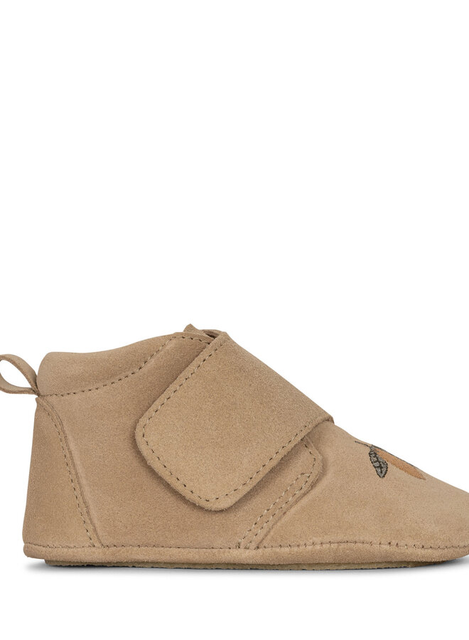 Konges Slojd - Mamour Embroidery footies Sand