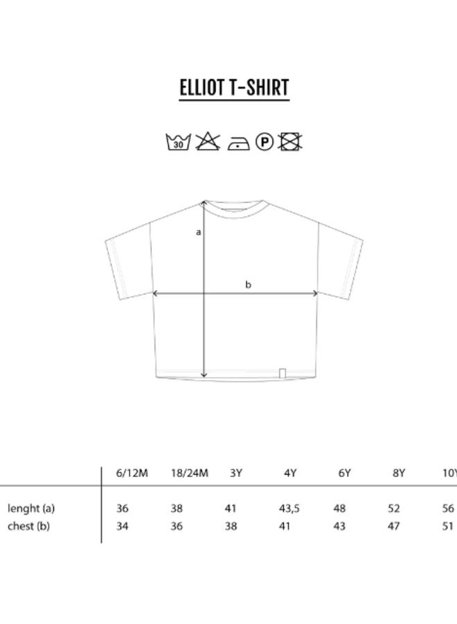 BONNIE & THE GANG - Elliot T-shirt Pale blush Rogue