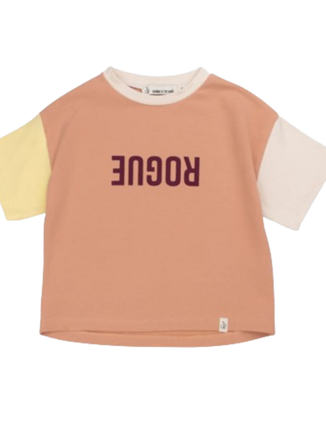 BONNIE & THE GANG - Elliot T-shirt Pale blush Rogue