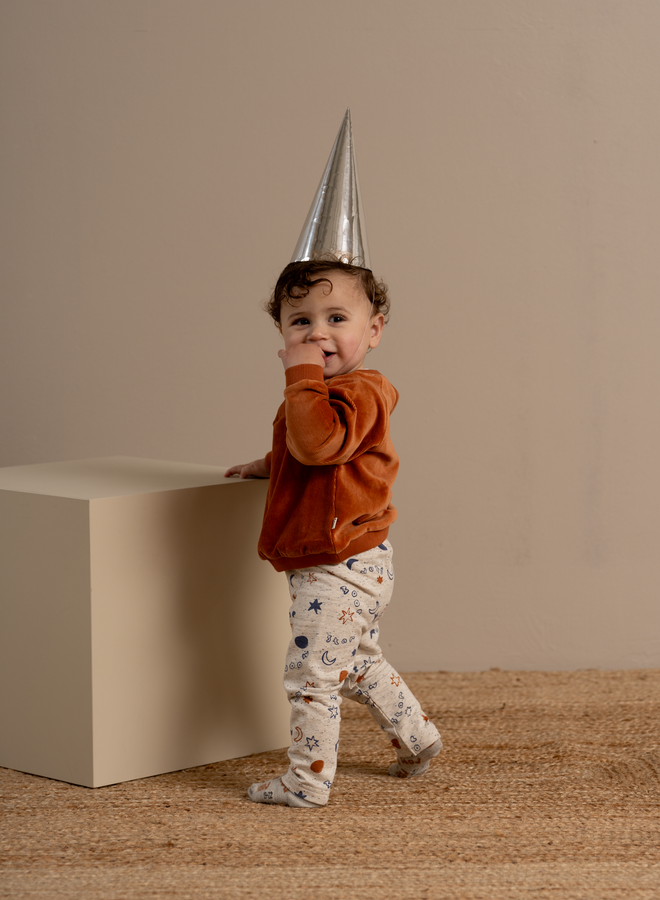 House of Jamie - Baby Triangle Sweater Warm Bronze