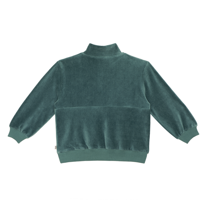 House of Jamie - Zip Sweater Teal