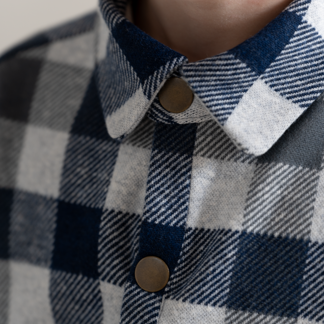 House of Jamie - Overshirt Blue Check