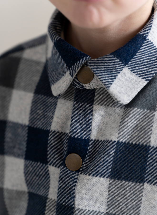 House of Jamie - Overshirt Blue Check