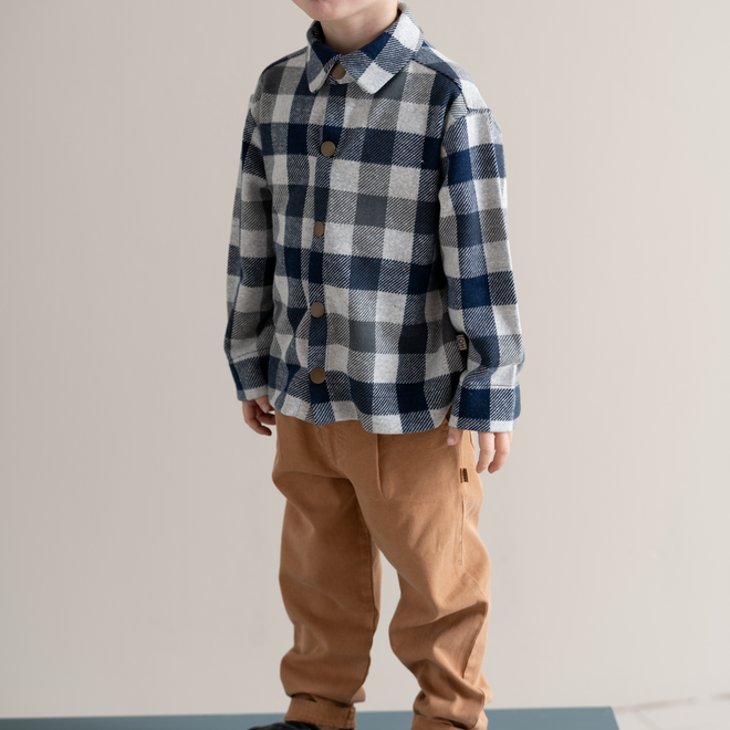 House of Jamie - Overshirt Blue Check