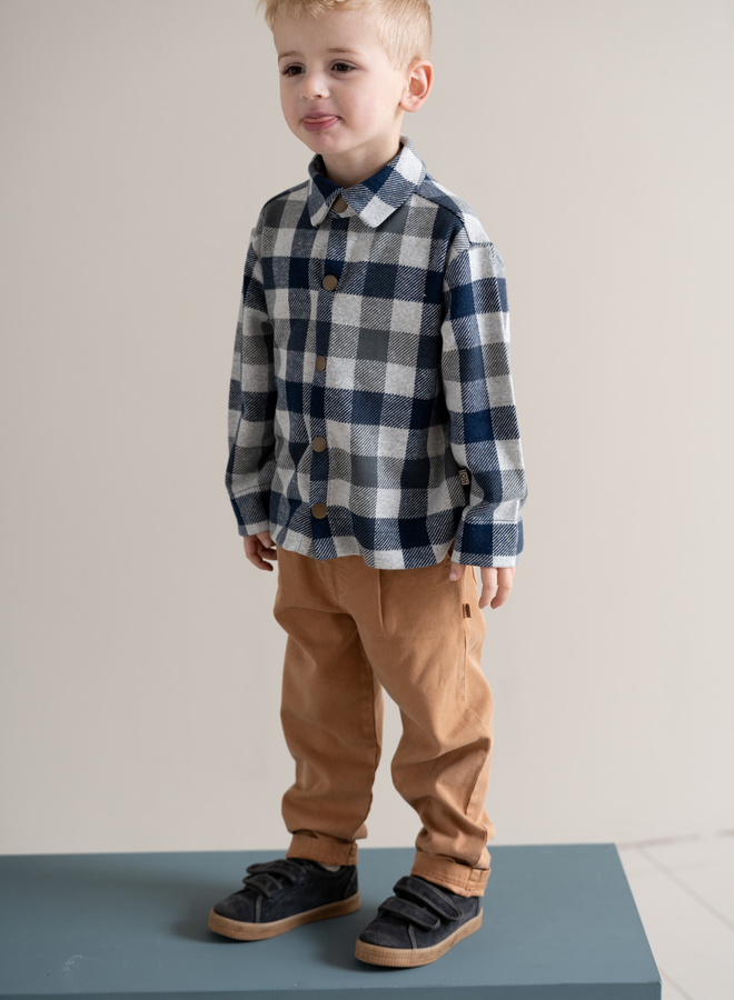 House of Jamie - Overshirt Blue Check